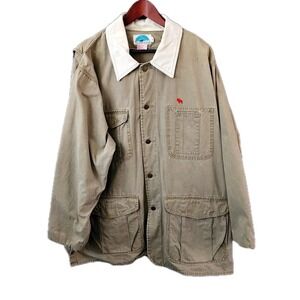 Gary Nesse Missoula Montana Ranch Chore Jacket Men's Size XL Cotton Unlined‎